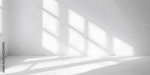 White Wall With Window Light