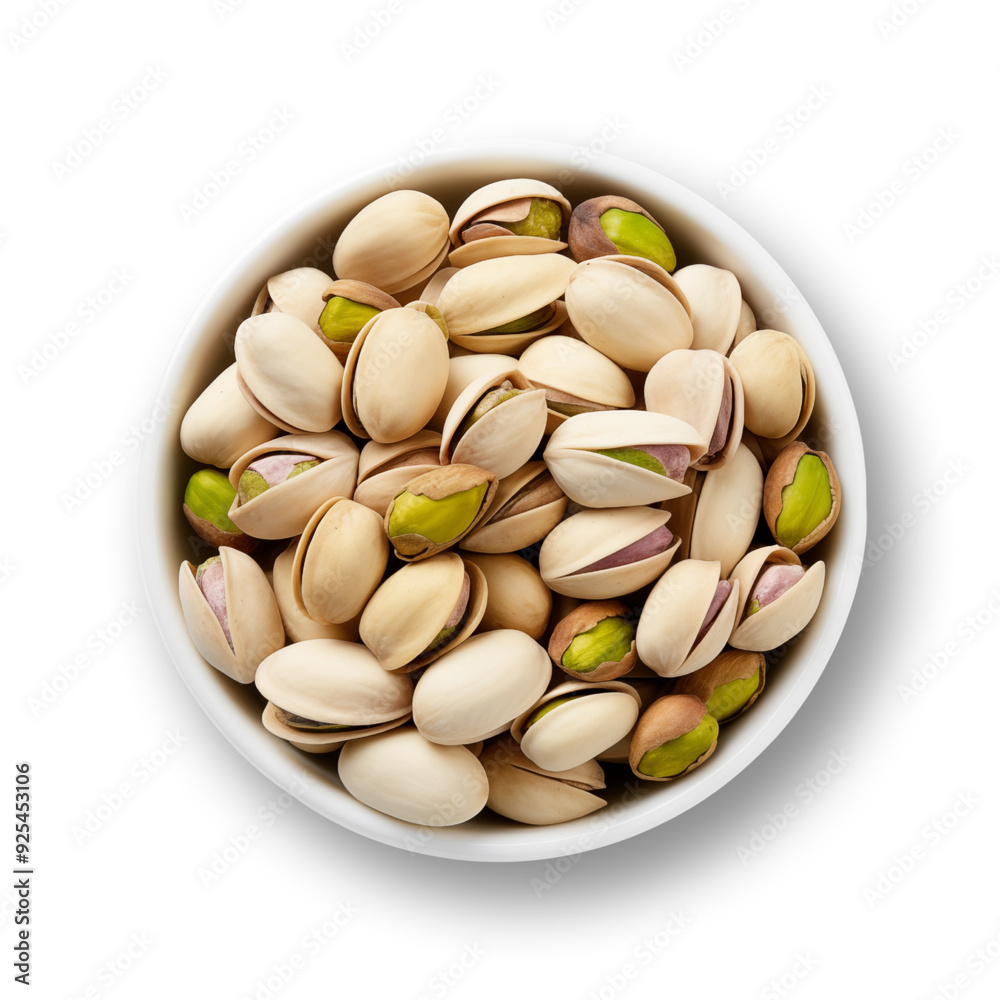 pistachio nuts in bowl isolated on transparent or white background, png pistachio nuts in bowl isolated on transparent or white background, png