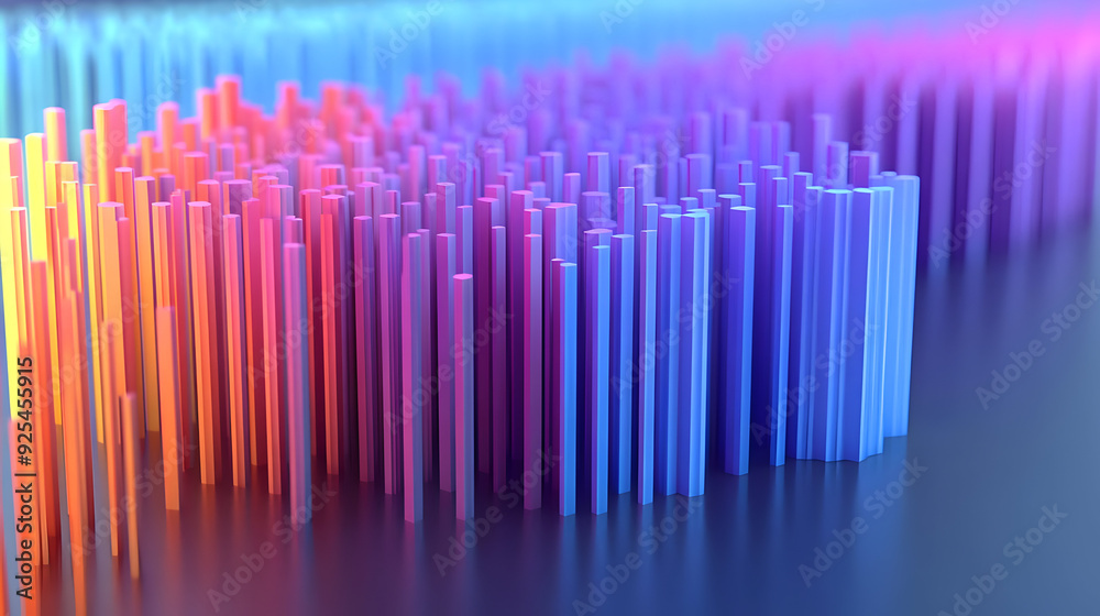 Abstract Colorful Neon Geometric Shapes. Abstract Colorful Neon Geometric Shapes.
