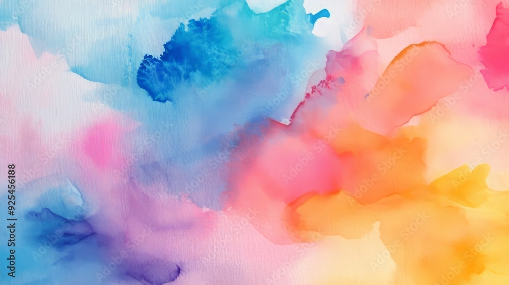 Fototapeta premium Abstract watercolor texture as background --ar 16:9 --v 6.1 Job ID: 640b9232-42cd-405b-a59e-5b77024d5621