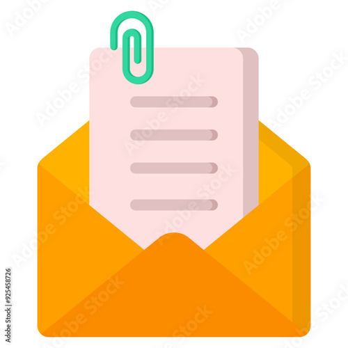 Mail Attachment Icon