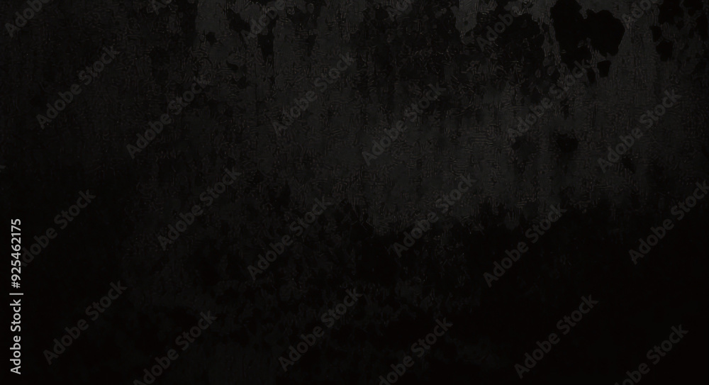 Obraz premium Fondo de hormigón con textura grunge negro oscuro. Panorama de fondo o textura de pizarra negra gris oscuro. Textura de hormigón negro vectorial. Fondo de pared de piedra. 