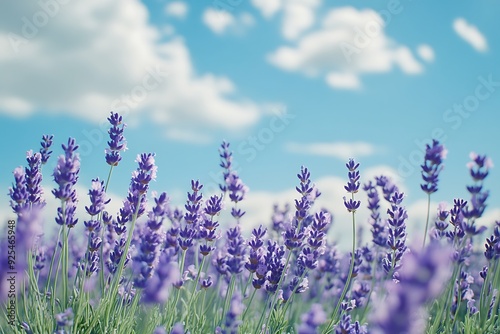 lavender field in region