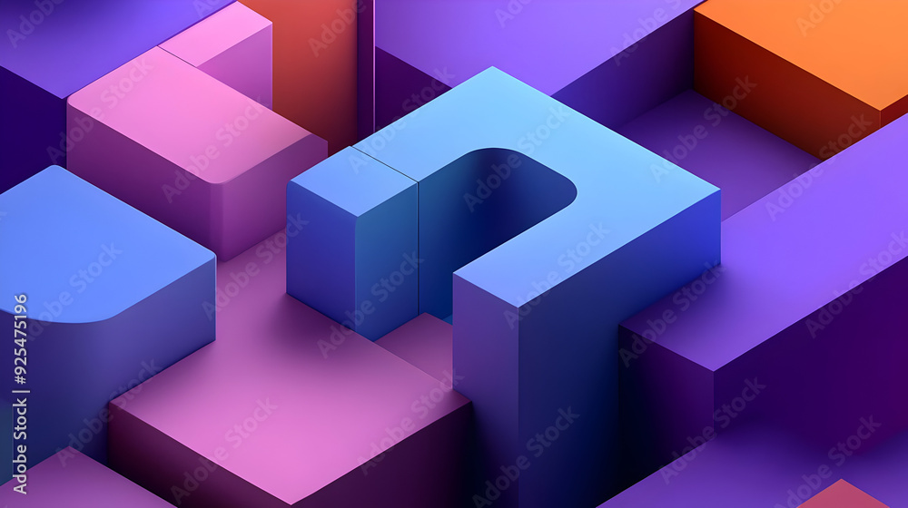 Abstract geometric shapes in vibrant colors creating a modern visual aesthetic. Abstract geometric shapes in vibrant colors creating a modern visual aesthetic.