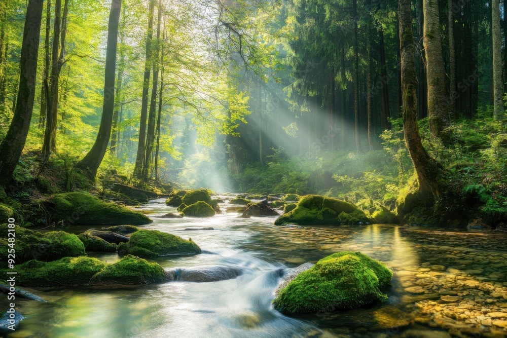 Tranquil Forest Stream Tranquil Forest Stream