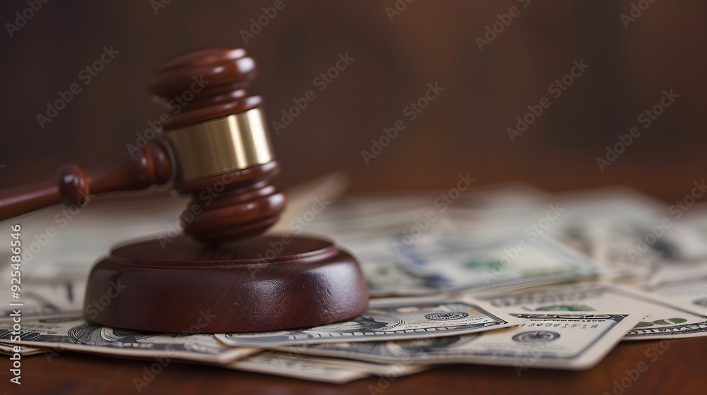 gavel and book gavel and book
