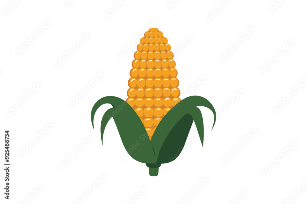 Obraz premium On white background, a modern cartoon flat icon vector