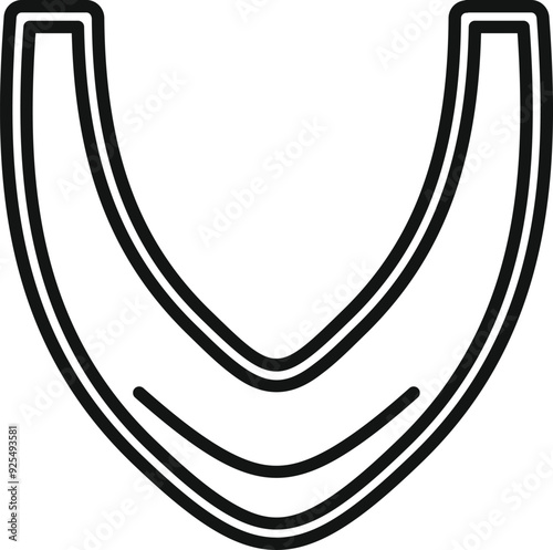 Mouth guard is being formed, providing essential protection for teeth during sports activities