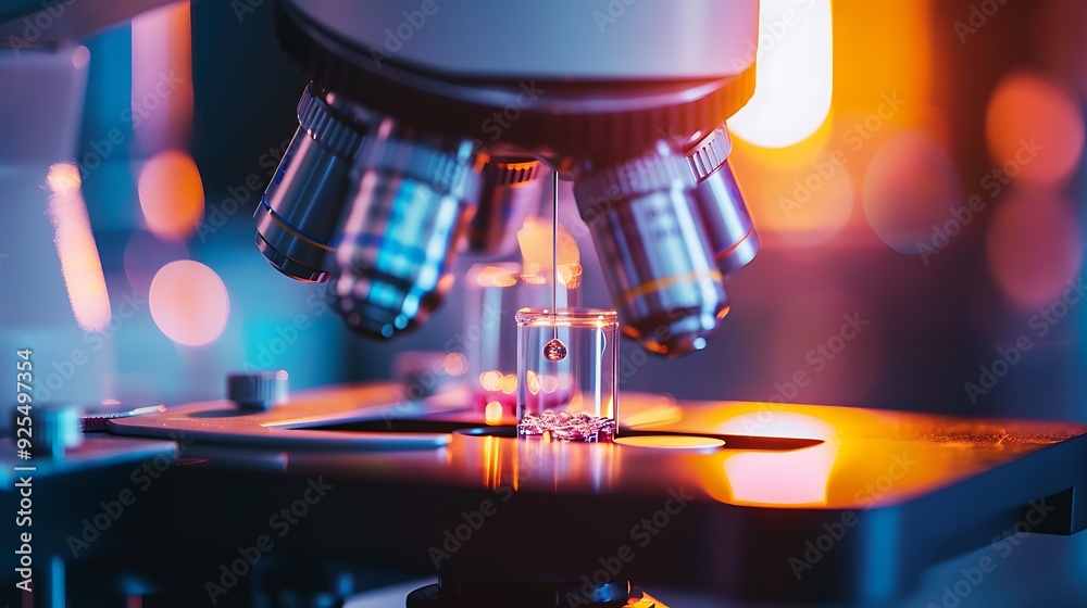 Bioscientists and Doctors Collaborating on Test Tube Research Bioscientists and Doctors Collaborating on Test Tube Research