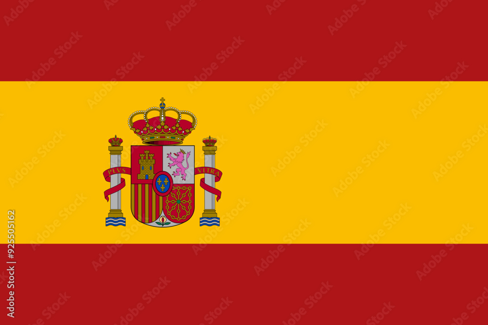 Obraz premium Bandera de España