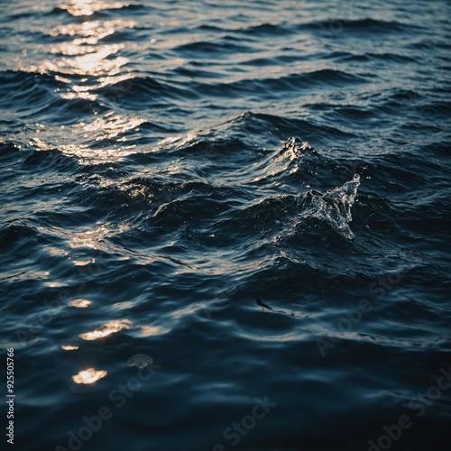 The graceful patterns within water captured in stunning close-up images