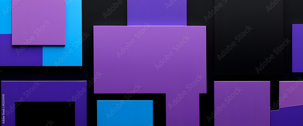 Fototapeta premium illustrazione con elementi geometrici a tema astratto surreale