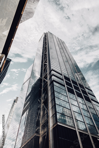 office building with sky