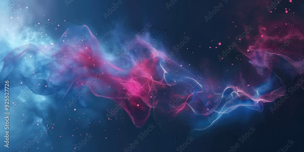 Vibrant Cosmic Energy Waves created by ai Vibrant Cosmic Energy Waves created by ai