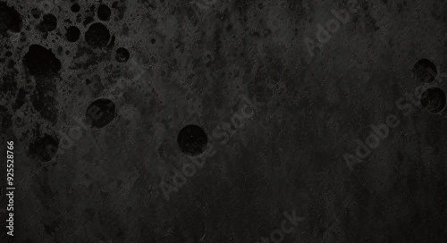 Fondo de hormigón con textura grunge negro oscuro. Panorama de fondo o textura de pizarra negra gris oscuro. Textura de hormigón negro vectorial. Fondo de pared de piedra.	