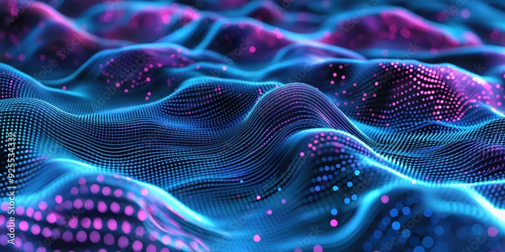 Vibrant Cosmic Energy Waves created by ai Vibrant Cosmic Energy Waves created by ai