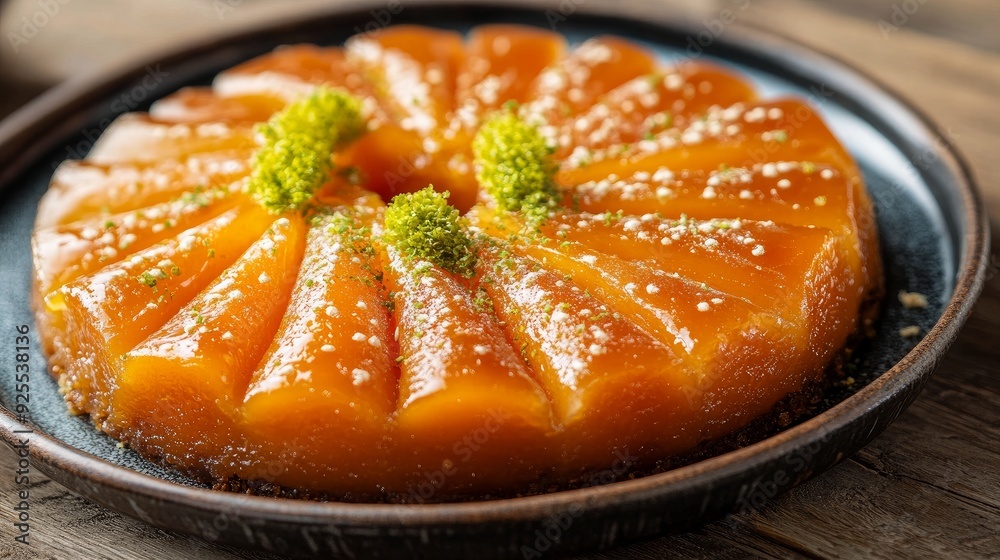 Tulumba, tulumba tatlisi in a plate, is a traditional Turkish dessert. Tulumba, tulumba tatlisi in a plate, is a traditional Turkish dessert.