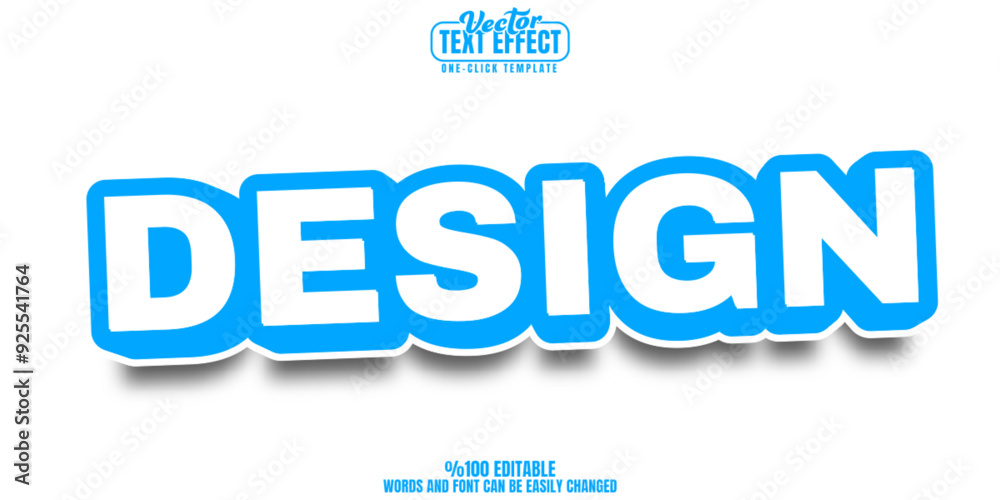 Design editable text effect, customizable creative and trendy 3d font style Design editable text effect, customizable creative and trendy 3d font style