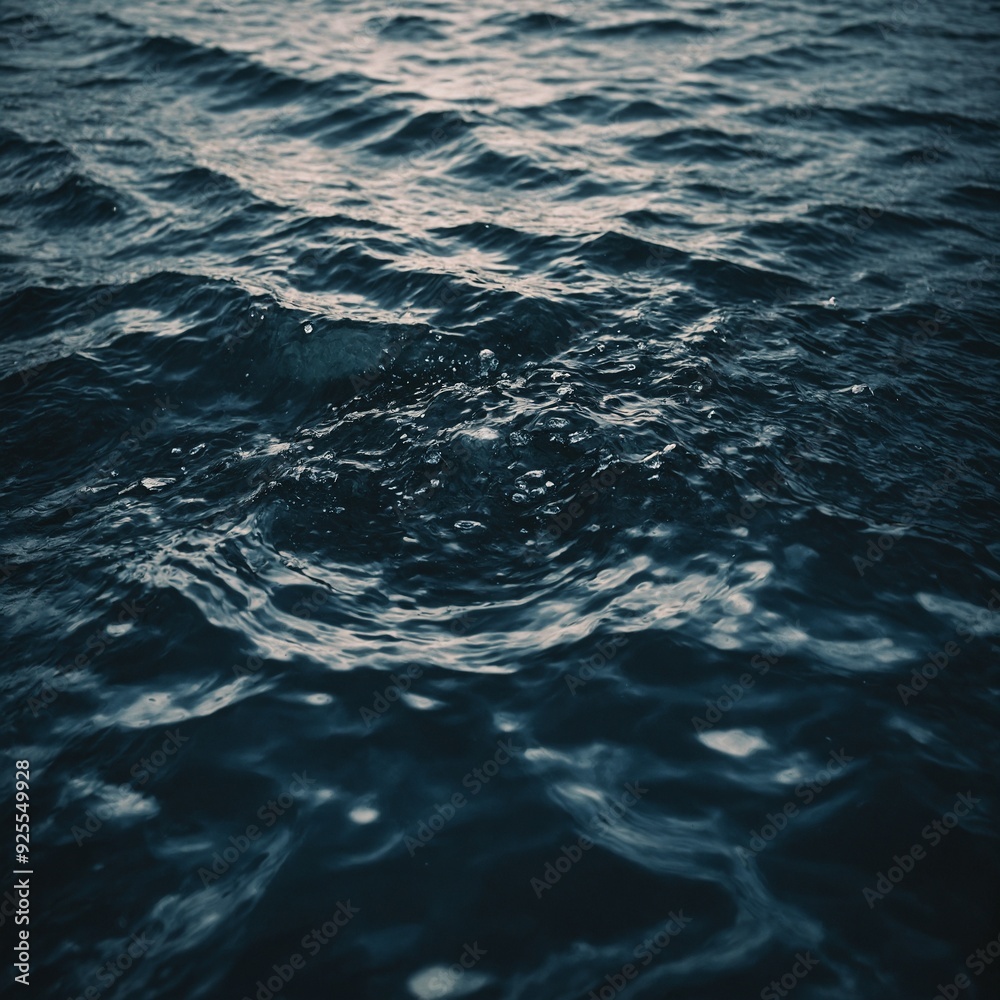 Naklejka premium The smooth, glistening surface of a serene lake reflecting the snow-capped mountains and a bright blue sky