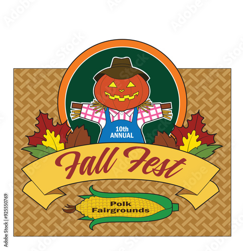 A layout for a Fall Festival.