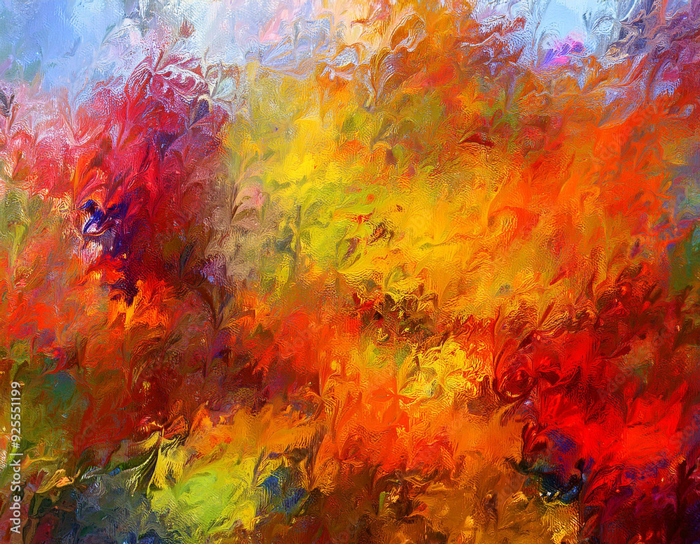 Blurred Autumn Colors Frosted Window View of Distant Foliage in Soft Focus Blurred Autumn Colors Frosted Window View of Distant Foliage in Soft Focus