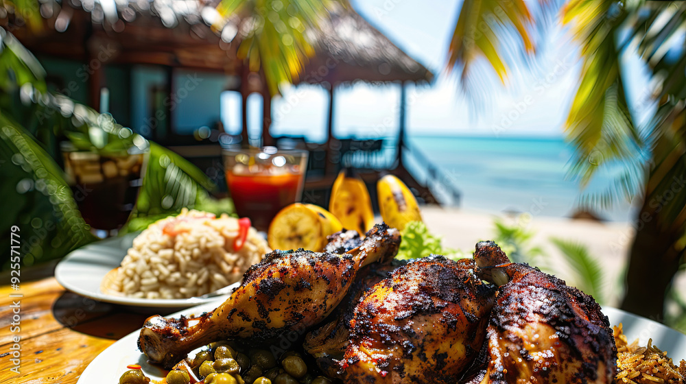 Tropical Jerk Chicken Feast