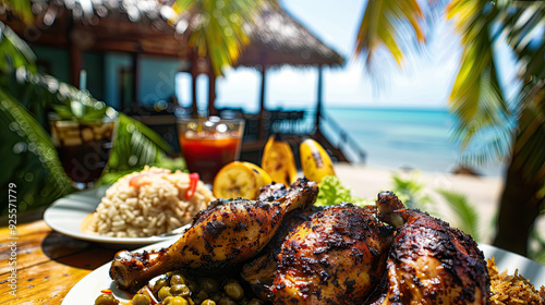 Tropical Jerk Chicken Feast photo