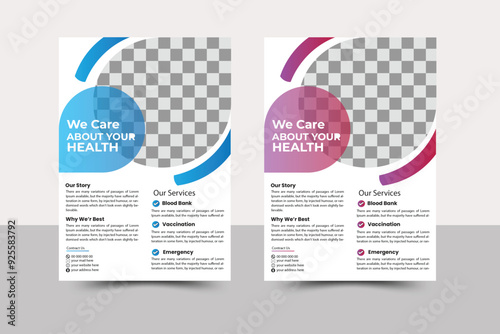 Creative Medical Flyer Design Template