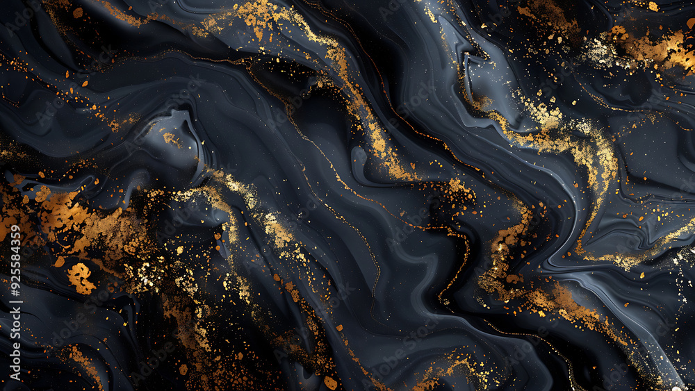 Abstract Marble Texture with Gold Veins Abstract Marble Texture with Gold Veins