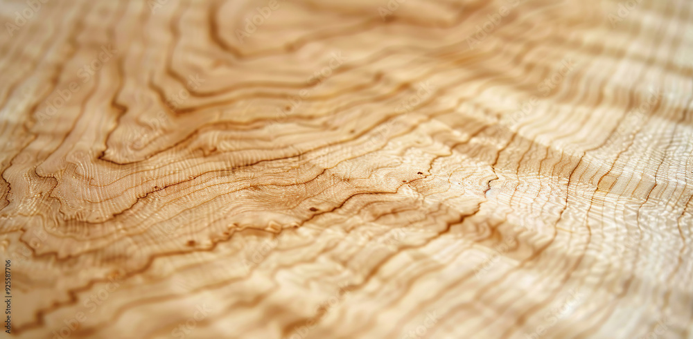 Macro Shot of Light-Colored Wood with Detailed Grain Patterns Macro Shot of Light-Colored Wood with Detailed Grain Patterns