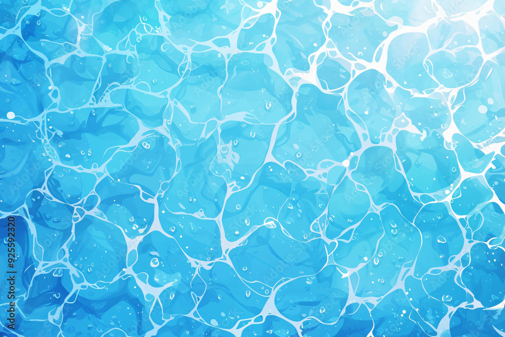 Obraz premium water caustics texture