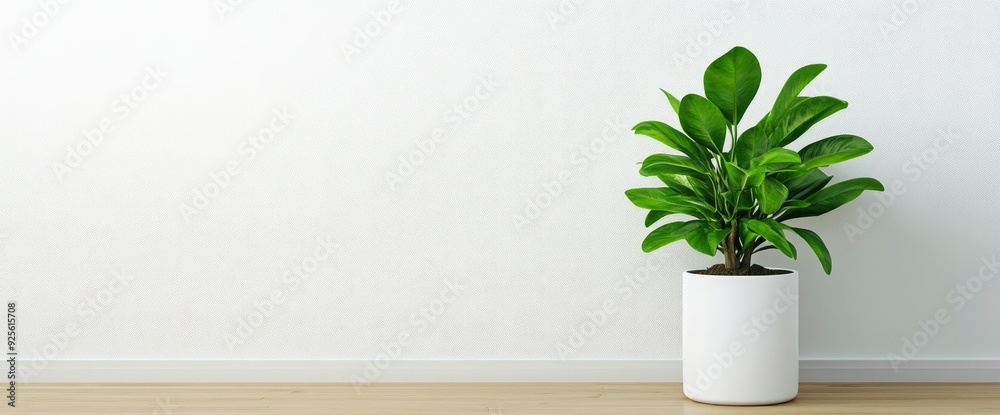 Empty Room With A Plant Empty Room With A Plant