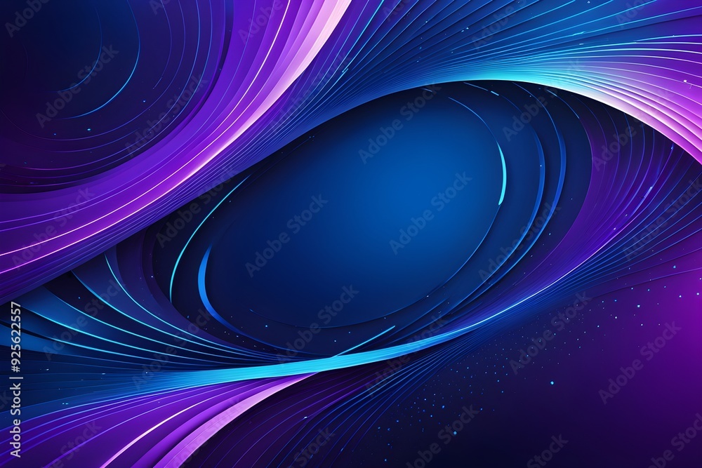 A blue and purple background with a purple circle in the middle A blue and purple background with a purple circle in the middle