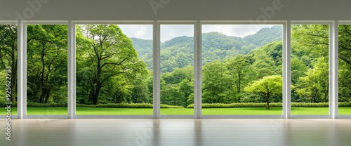 Living Room With Many Windows