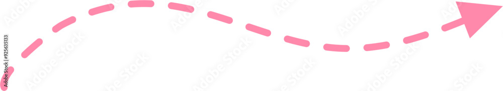 Dotted arrow Illustration. Call out title. Dotted arrow Illustration. Call out title.
