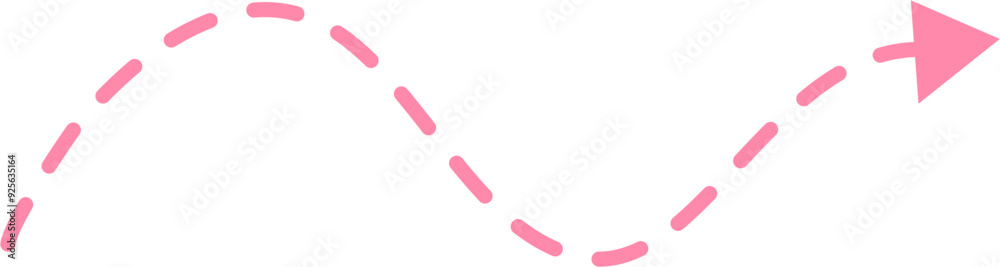 Dotted arrow Illustration. Call out title. Dotted arrow Illustration. Call out title.
