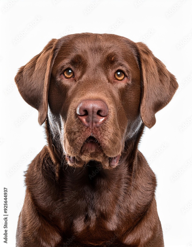 チェサピーク・ベイ・レトリーバーのポートレート(Chesapeake Bay Retriever portrait on white background)
チェサピーク・ベイ・レトリーバーのポートレート(Chesapeake Bay Retriever portrait on white background)