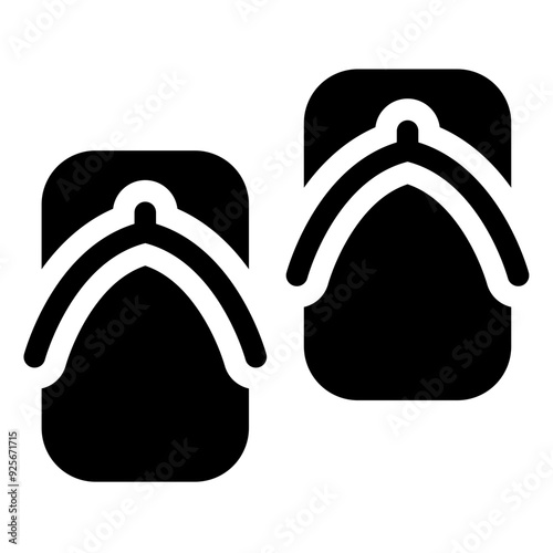 geta sandal icon 