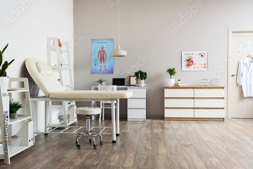 Interior of medical office ...