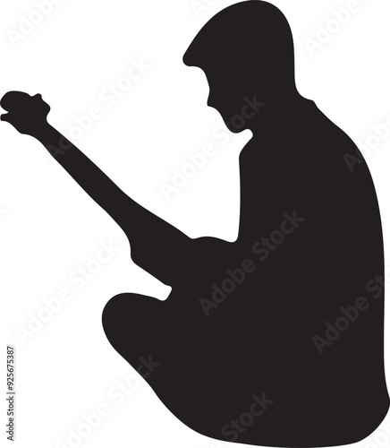 Model number  silhouette illustration 06