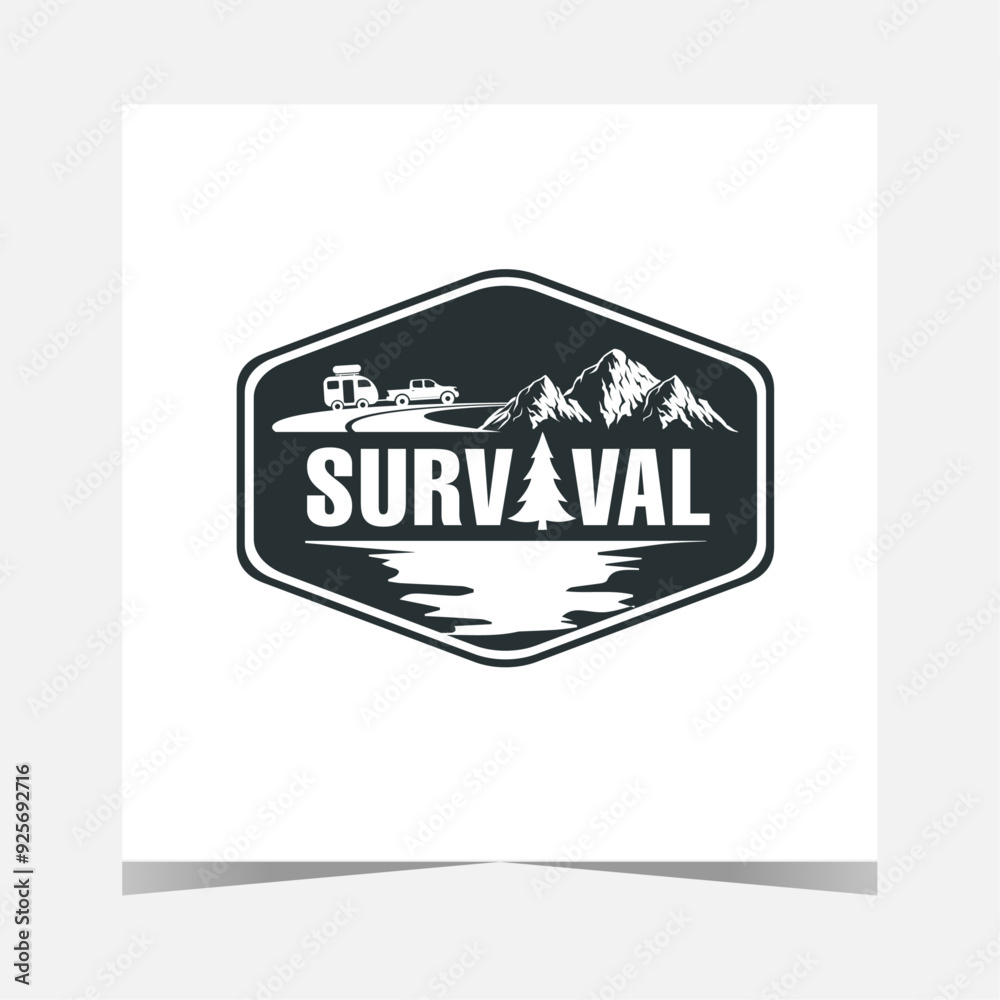 survival outdoor logo designs survival outdoor logo designs