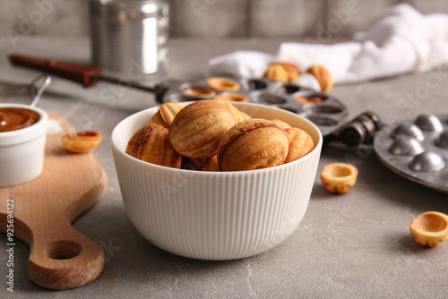 Homemade walnut shaped cook...