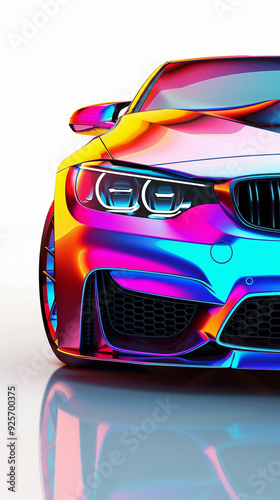 sports car colorful car abstract car car wrap vehicle art modern car luxury car vibrant car car front custom car artistic car bold colors car car design car photography car painting 