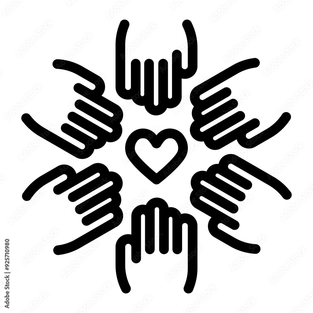 community line icon community line icon