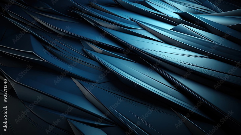 Fototapeta premium modern abstract black and blue background for modern wallpapers background