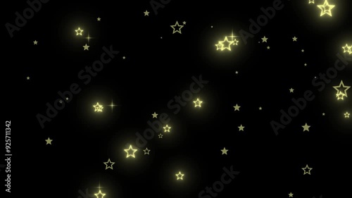 キラキラ星(背景透過）