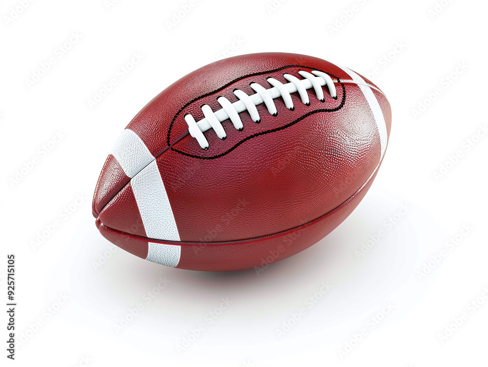 american football ball isolated white american football ball isolated white