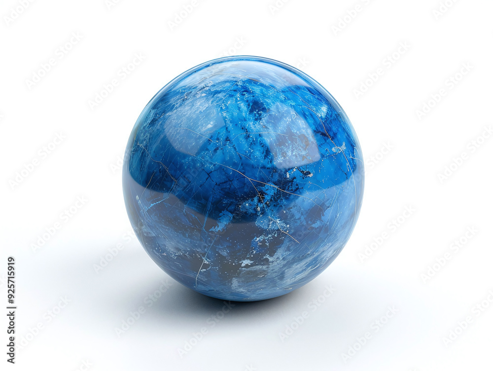 blue ball isolated on white background blue ball isolated on white background