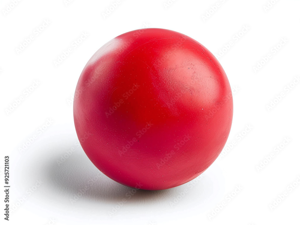 Red ball isolated on white. Red ball isolated on white.