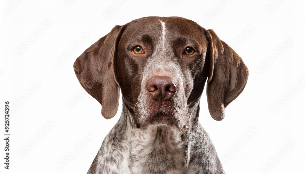 イングリッシュ・ポインターのポートレート(English Pointer portrait on white background)
イングリッシュ・ポインターのポートレート(English Pointer portrait on white background)